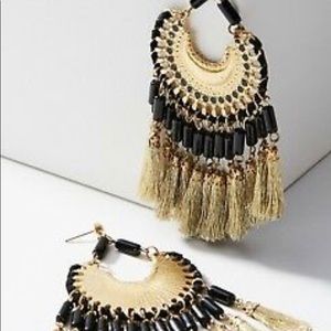 Anthropologie Daria Fringe earrings